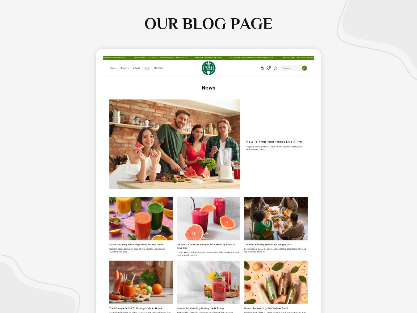 Food & Drink - Shopify Restaurant Theme | Shopify OS 2.0