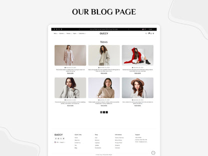 Guccy - Premium Fashion Shopify Template | O.S 2.0