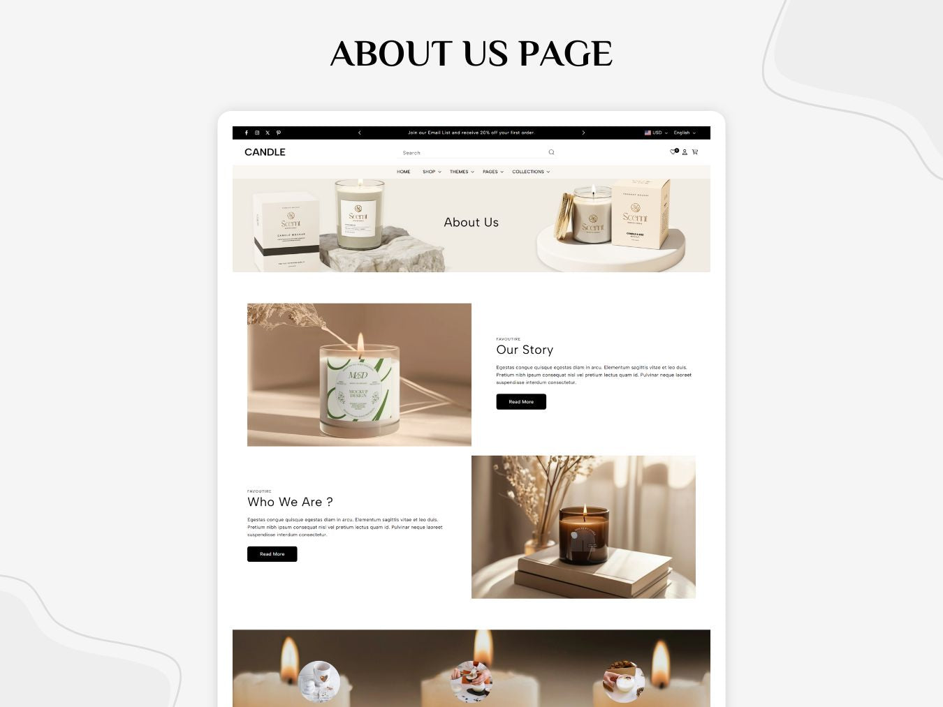 Candle - Luxurious Candle Shopify Theme | O.S 2.0