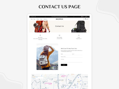 Backpack - Stylish Travel Gear Shopify Template | O.S 2.0