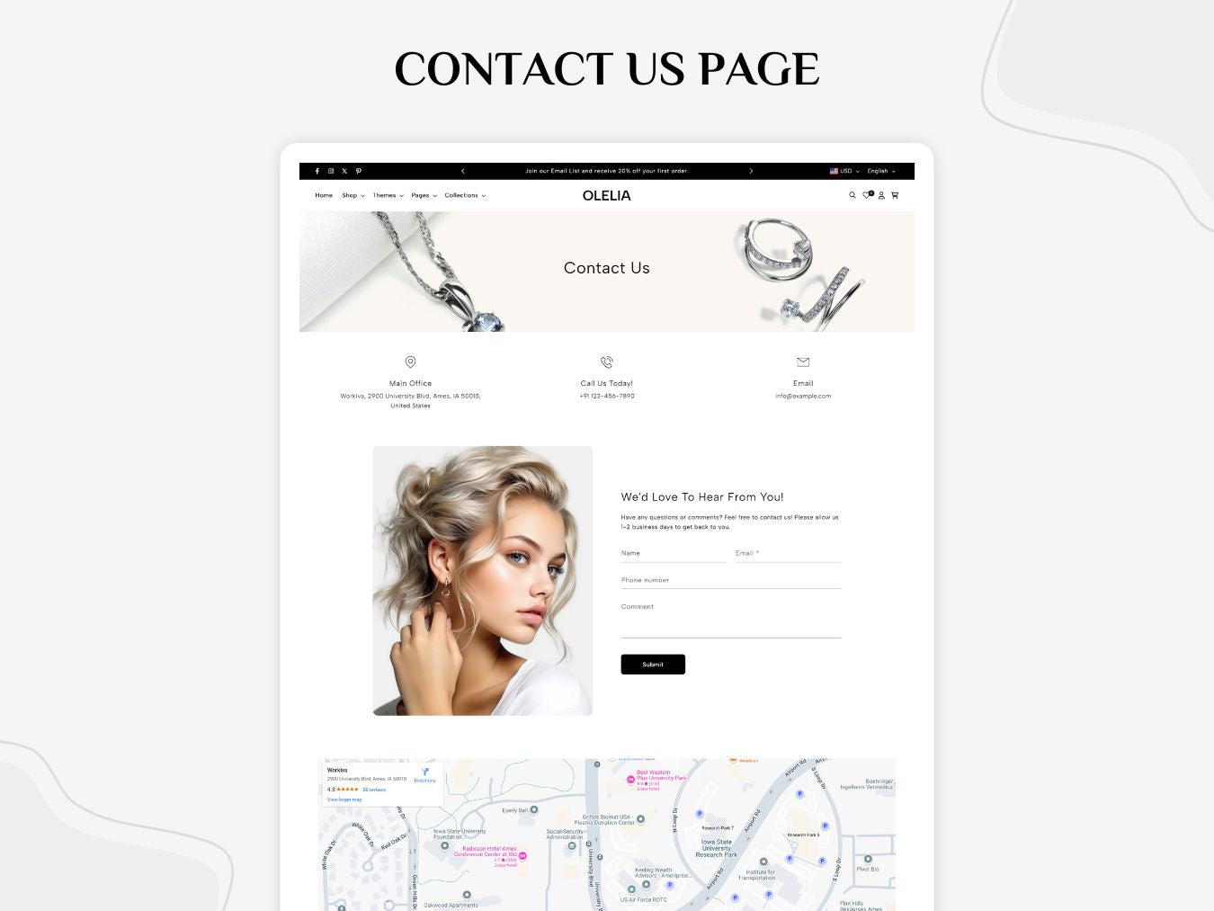 Olelia Jewelry - Exquisite Jewelry Shopify Template | O.S 2.0