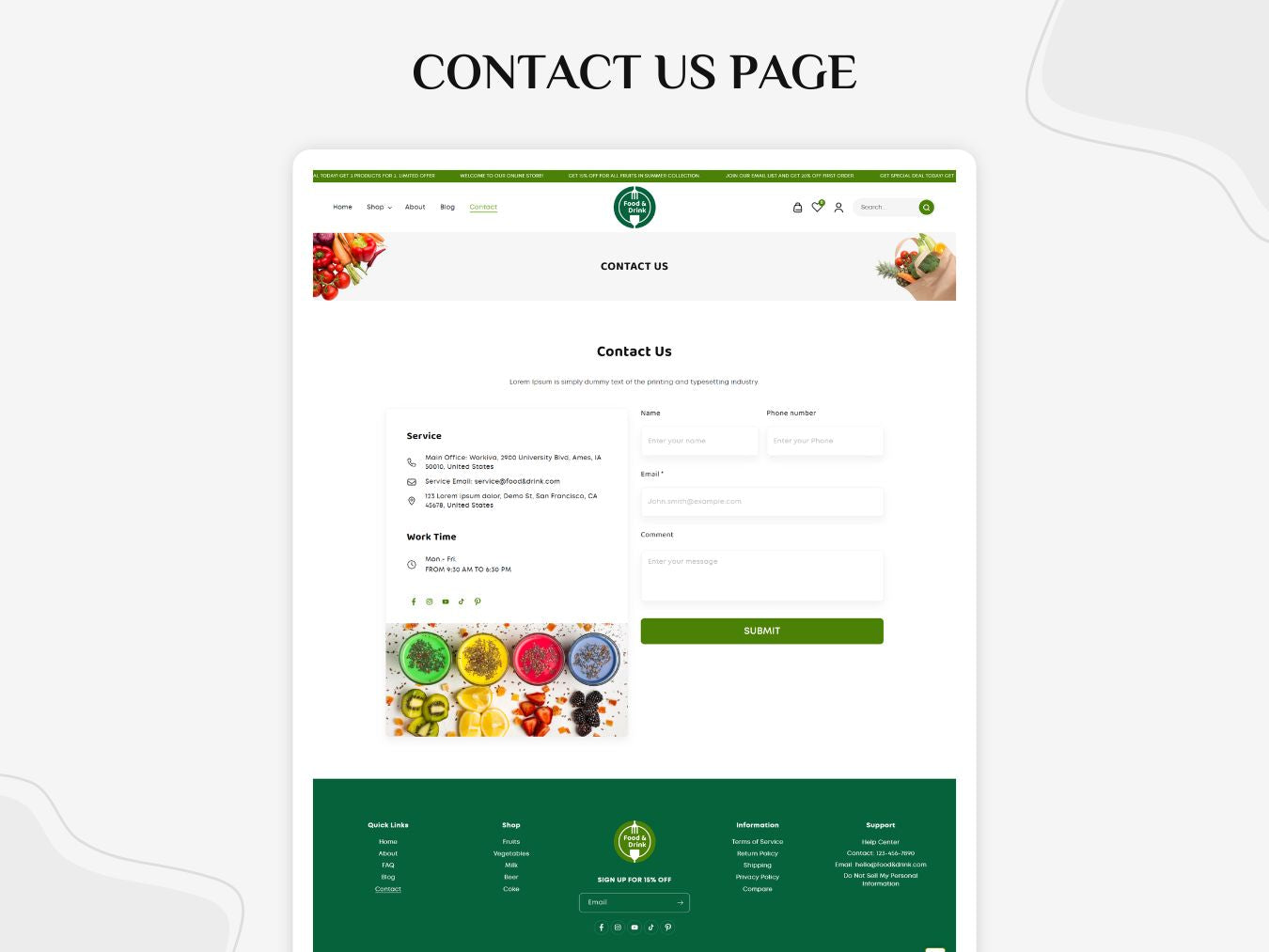 Food & Drink - Shopify Restaurant Theme | Shopify OS 2.0