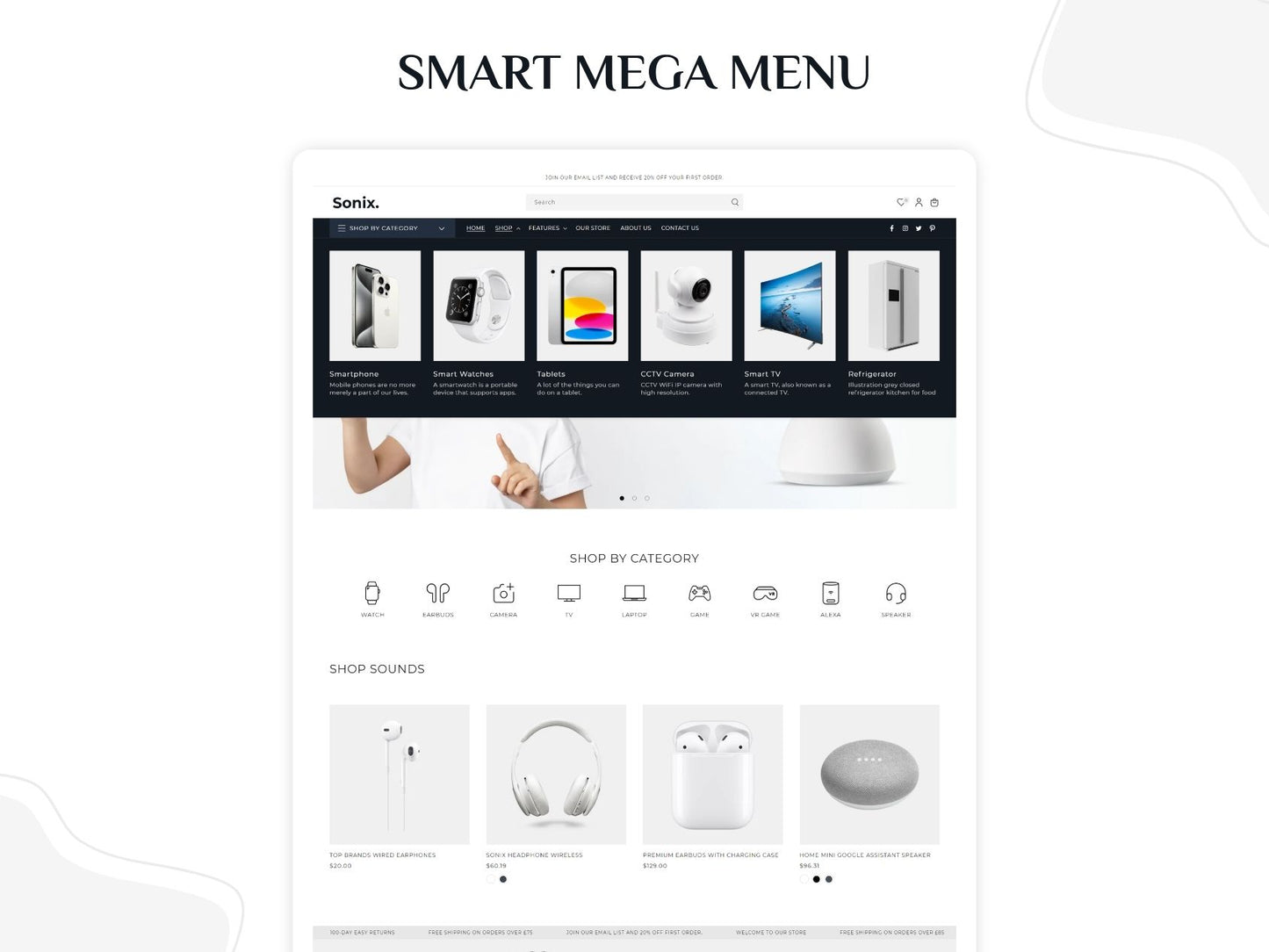 Sonix- Shopify Electronics Theme | Shopify OS 2.0