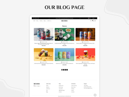 Bevaria - Sophisticated Beverage Shopify Template | O.S 2.0