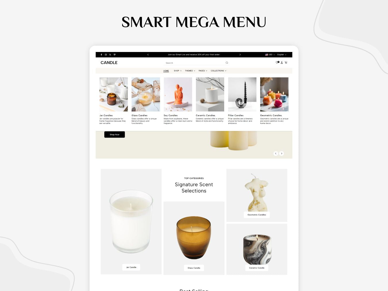 Candle - Luxurious Candle Shopify Theme | O.S 2.0