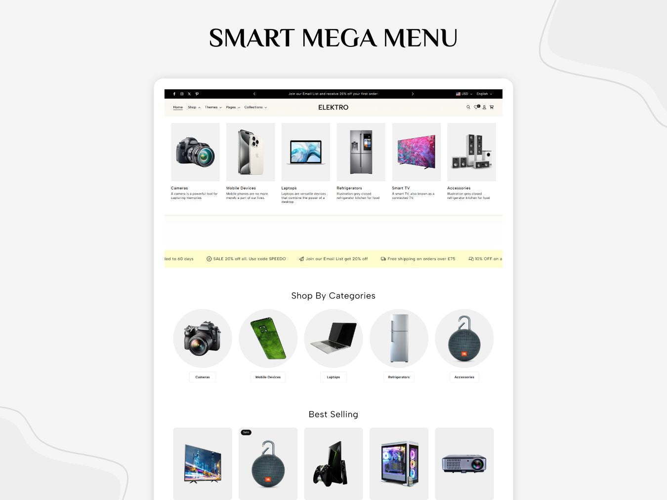 Elektro - Cutting-Edge Electronics Shopify Template | O.S 2.0