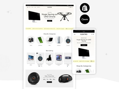 Elektro - Cutting-Edge Electronics Shopify Template | O.S 2.0