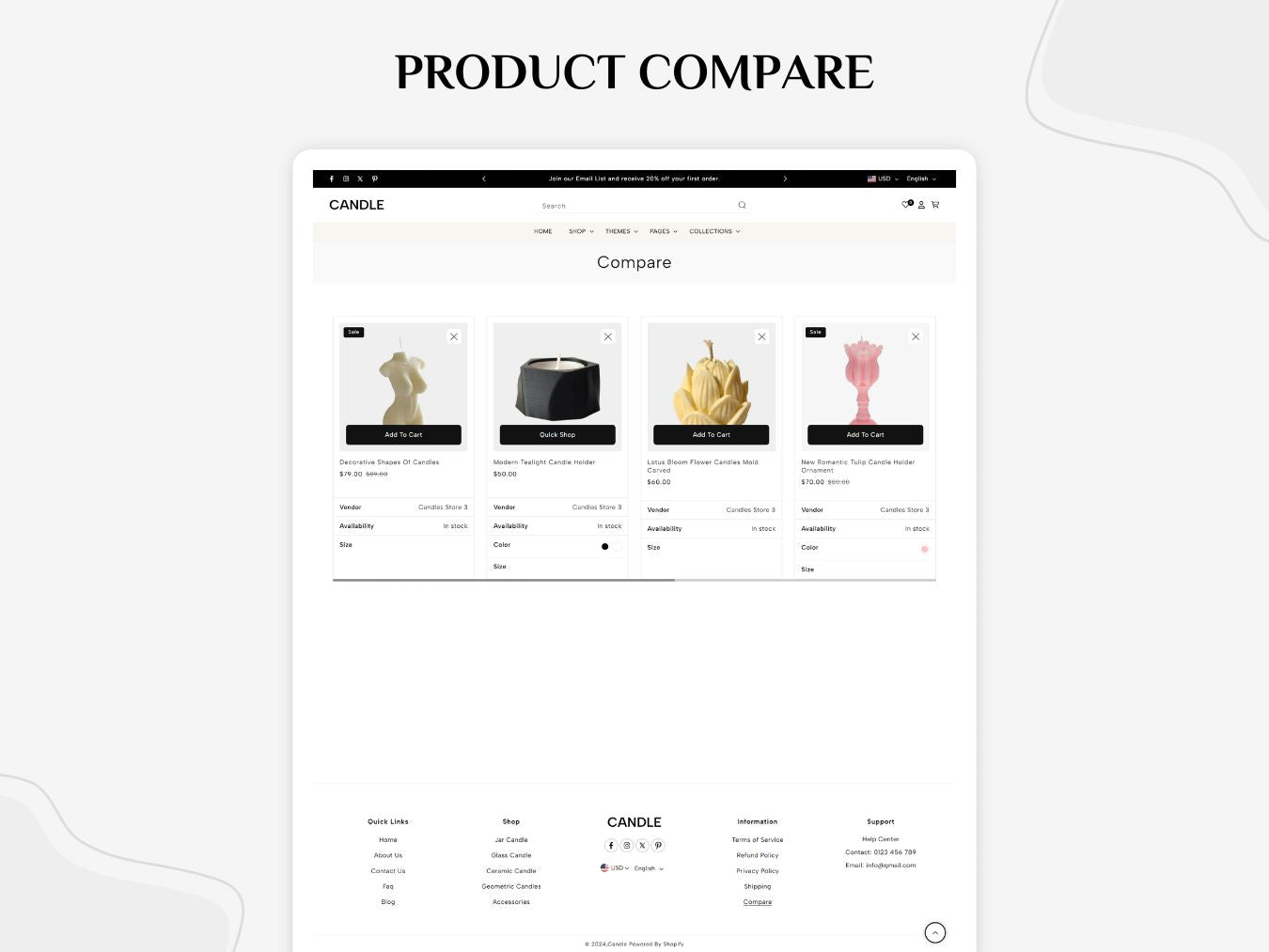 Candle - Luxurious Candle Shopify Theme | O.S 2.0