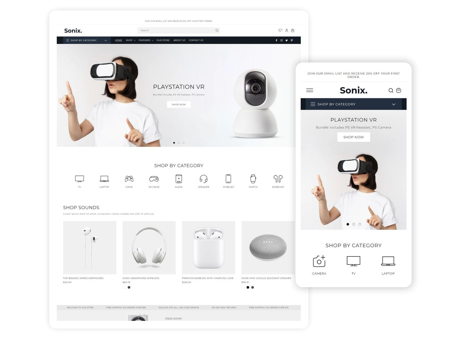 Sonix- Shopify Electronics Theme | Shopify OS 2.0