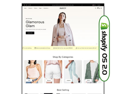 Guccy - Premium Fashion Shopify Template | O.S 2.0