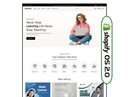 Digital - Innovative Digital Products Shopify Theme | O.S 2.0