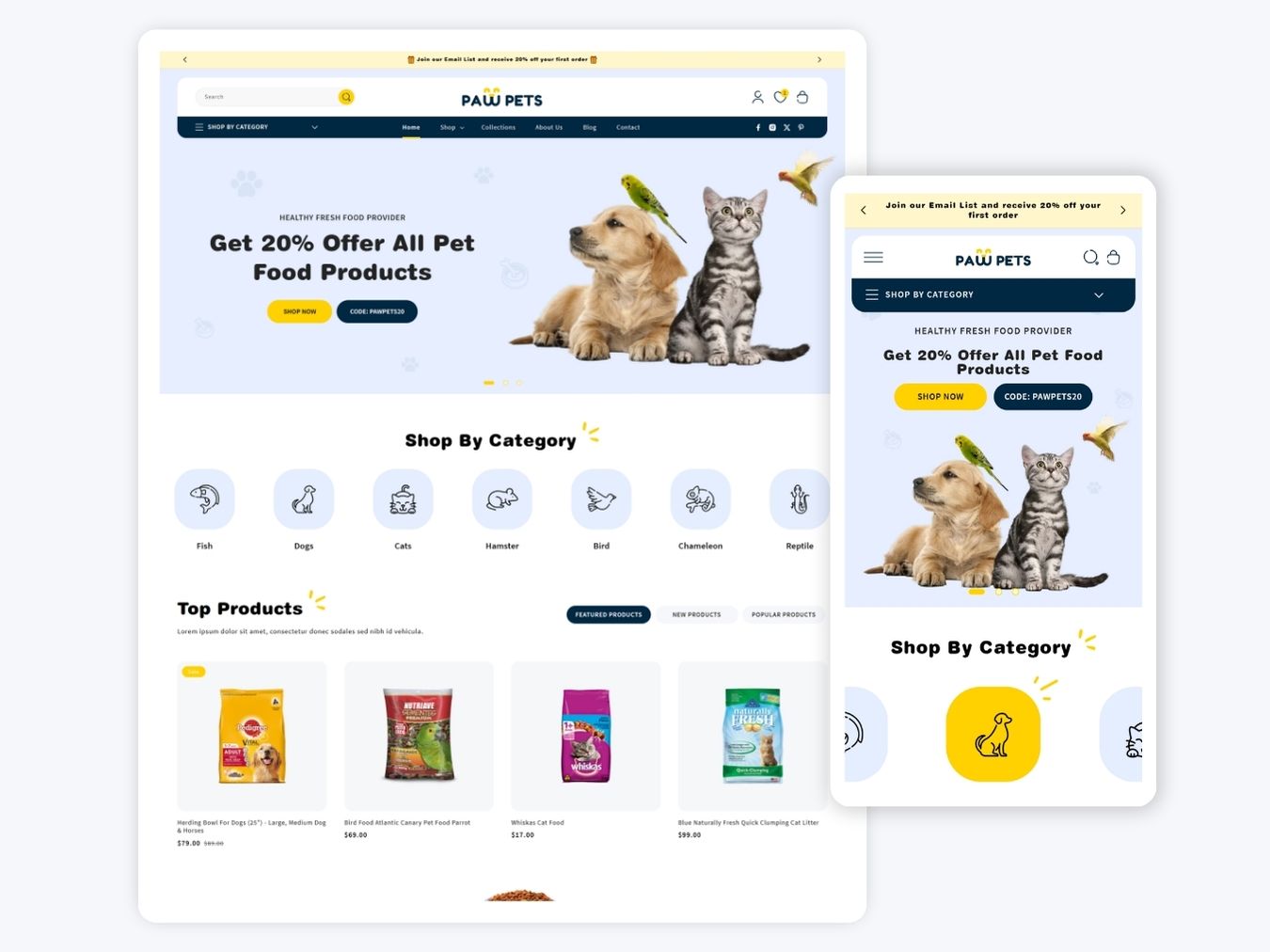 PawPets SHOP - Best Shopify Pet Themes Store | OS 2.0