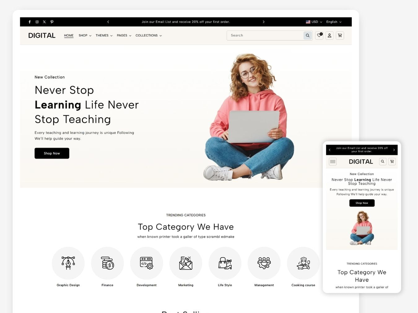 Digital - Innovative Digital Products Shopify Theme | O.S 2.0