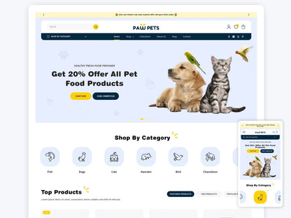 PawPets SHOP - Best Shopify Pet Themes Store | OS 2.0