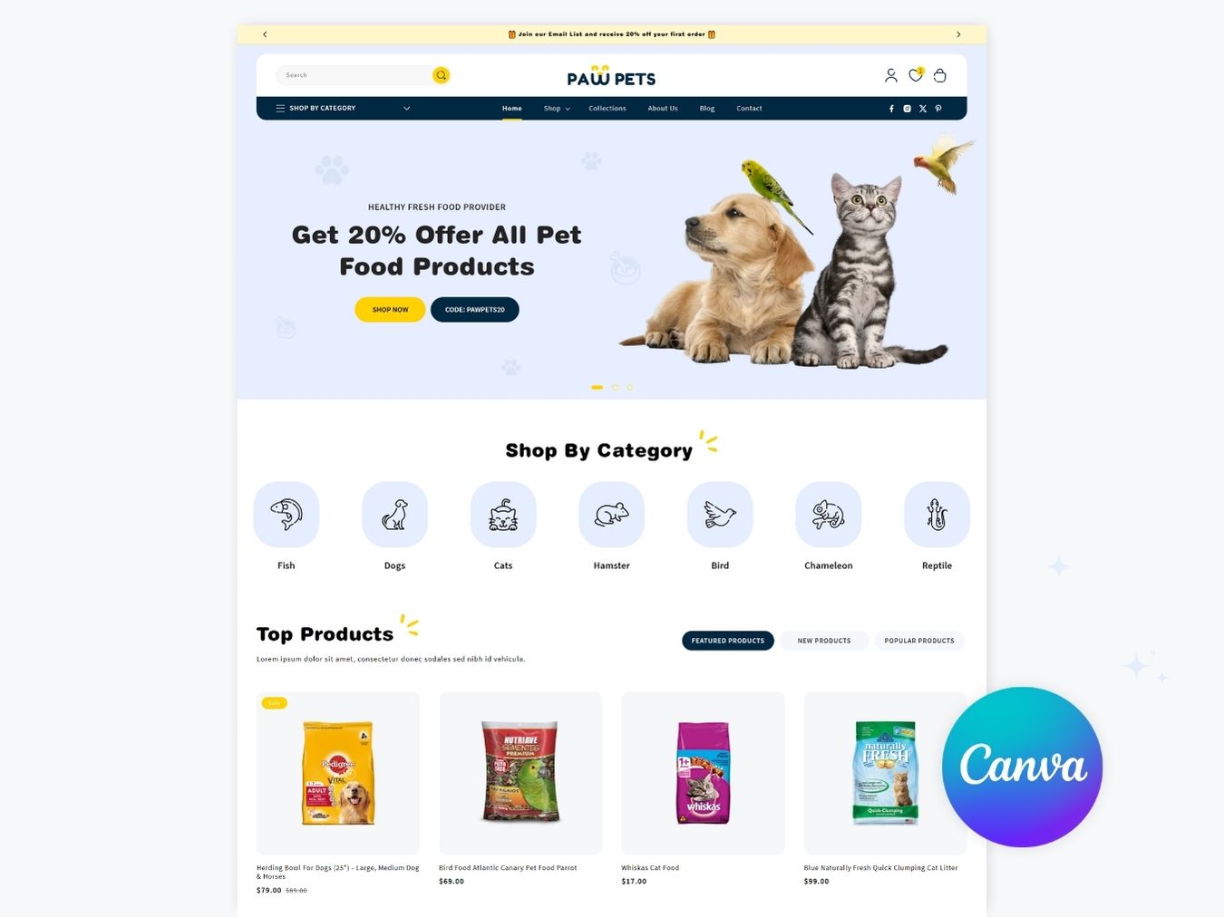 PawPets SHOP - Best Shopify Pet Themes Store | OS 2.0