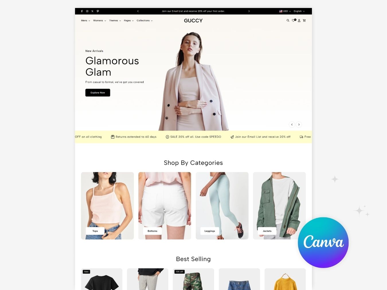 Guccy - Premium Fashion Shopify Template | O.S 2.0