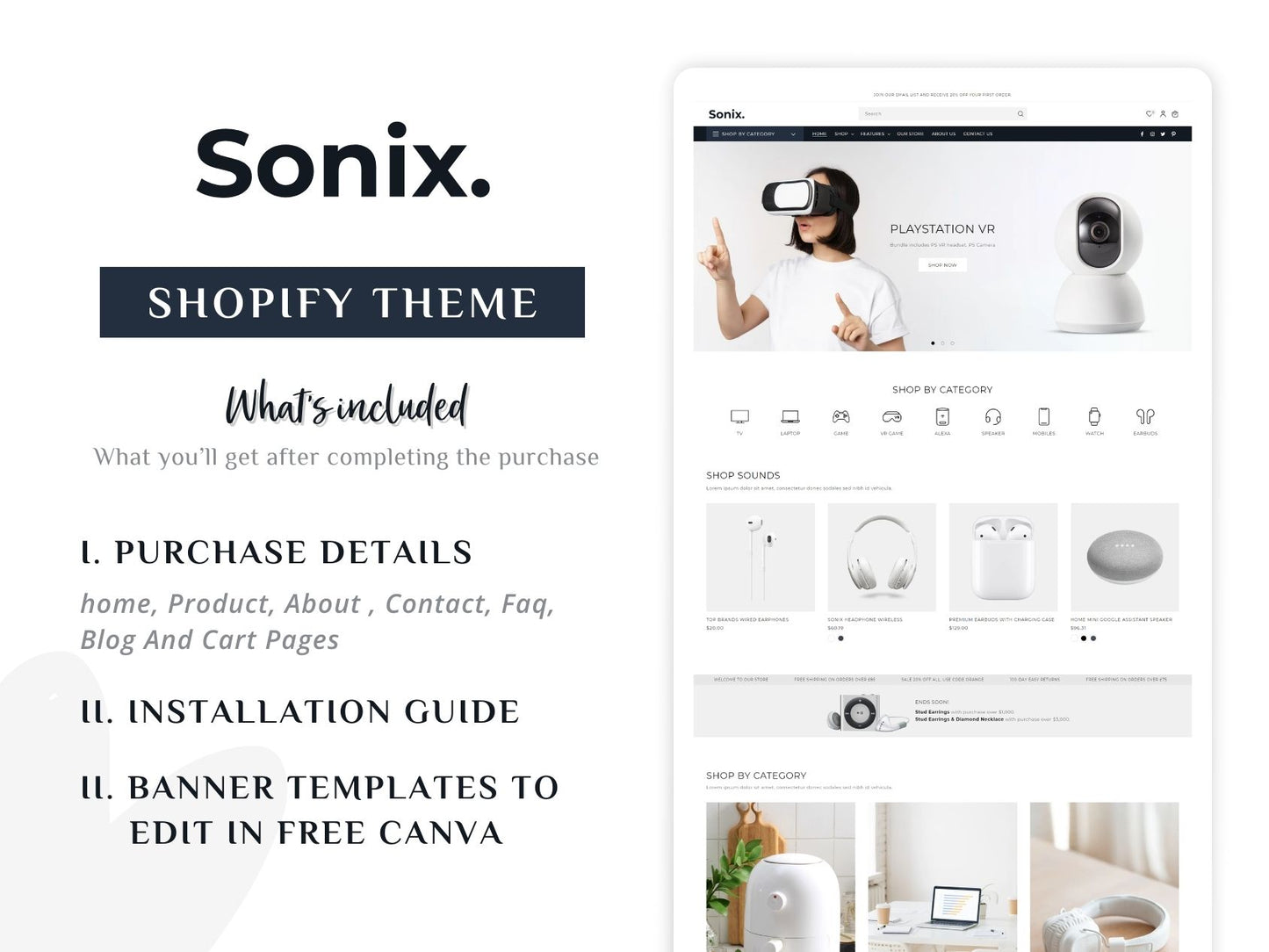 Sonix- Shopify Electronics Theme | Shopify OS 2.0