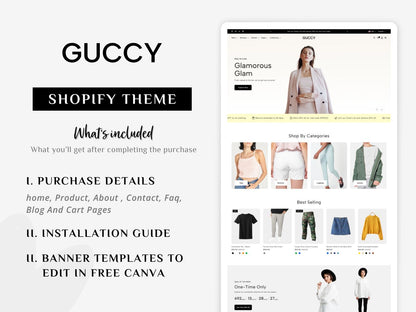 Guccy - Premium Fashion Shopify Template | O.S 2.0