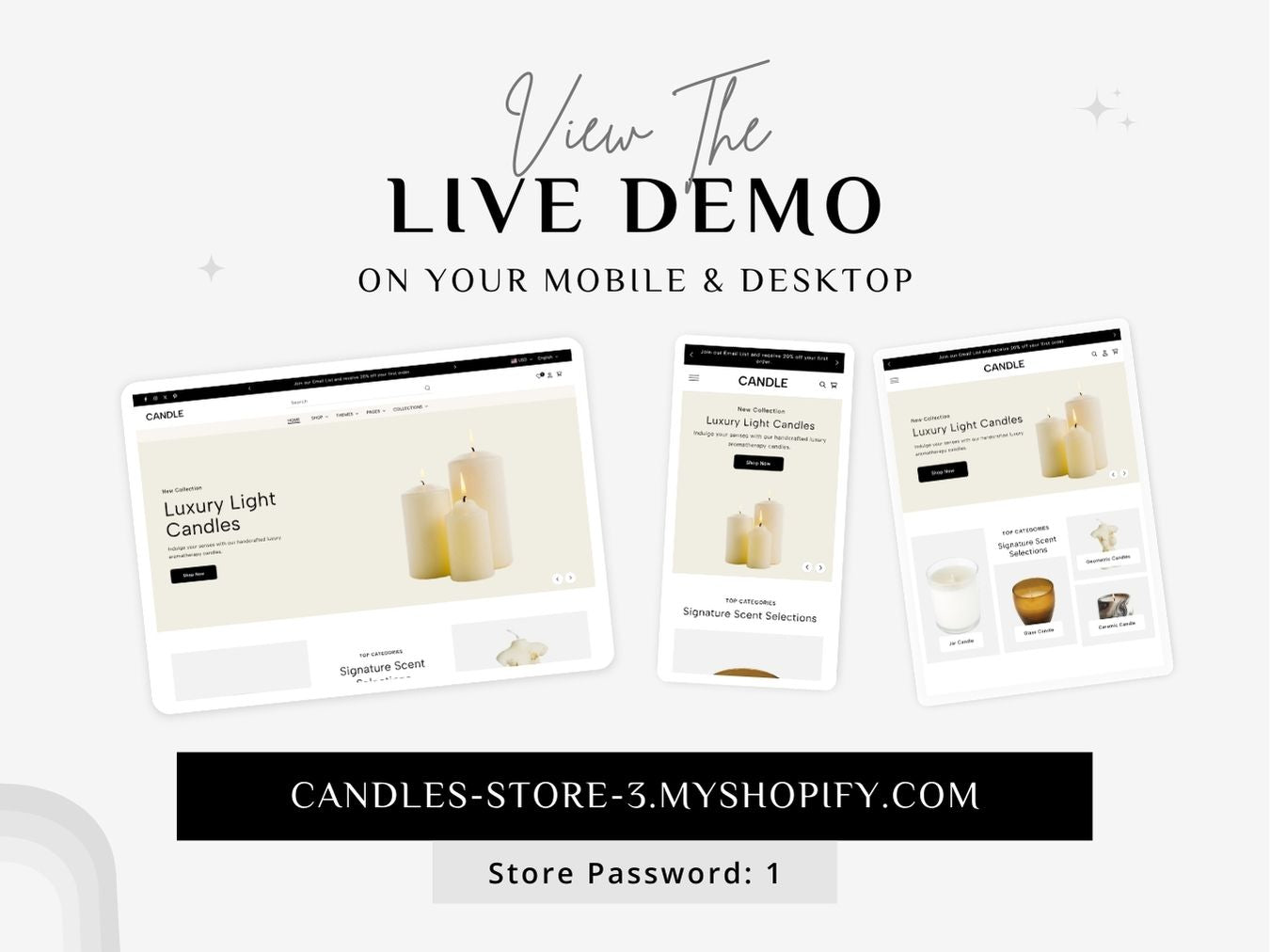 Candle - Luxurious Candle Shopify Theme | O.S 2.0