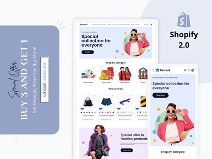Speedo Market - Multipurpose best Shopify Theme | 2.0