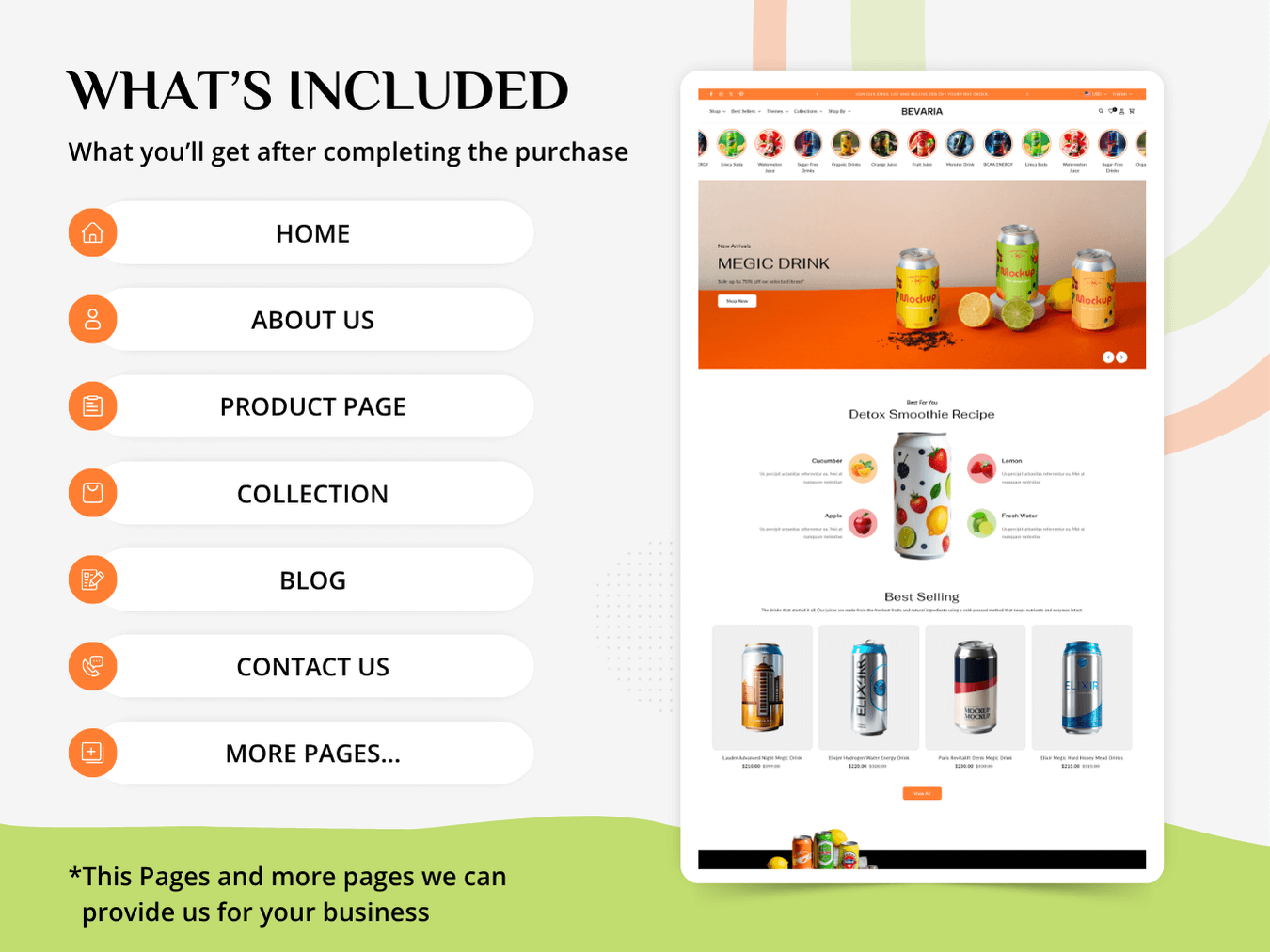Bevaria - Sophisticated Beverage Shopify 2.0 Template