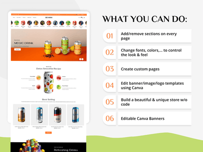 Bevaria - Sophisticated Beverage Shopify 2.0 Template
