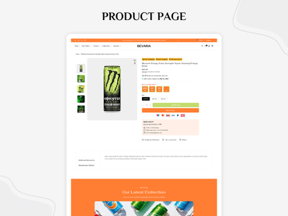 Bevaria - Sophisticated Beverage Shopify 2.0 Template