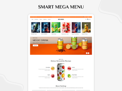 Bevaria - Sophisticated Beverage Shopify 2.0 Template