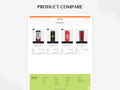 Bevaria - Sophisticated Beverage Shopify 2.0 Template