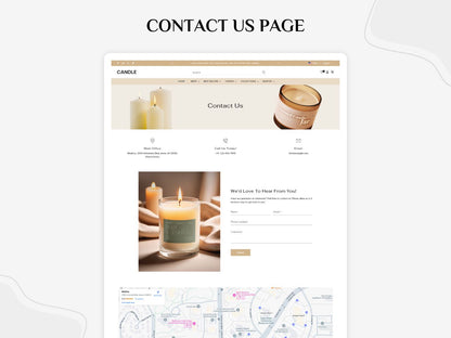 Candle - Luxurious Candle Template | Shopify 2.0 Template