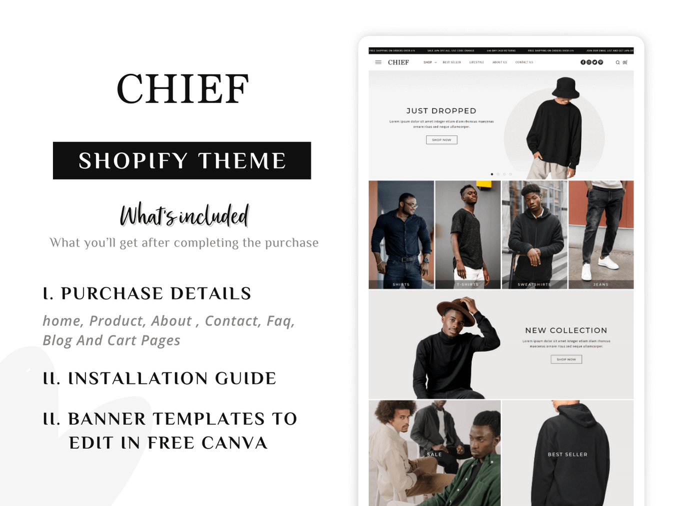 Chief Fashion - Shopify Fashion Themes | Shopify 2.0