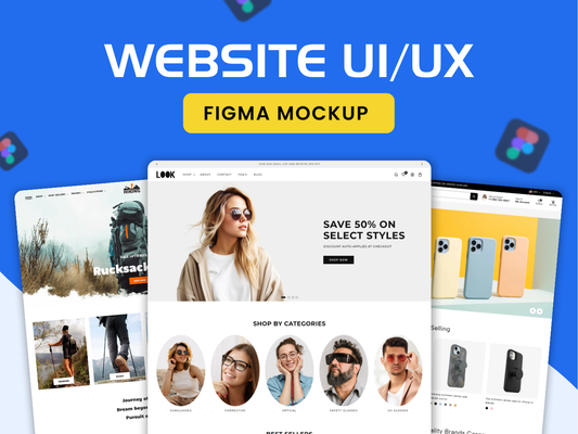 Website UI/UX Figma Mokcup