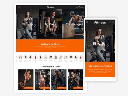 Fitness Equipment & Gym Clothing | Shopify 2.0 Theme