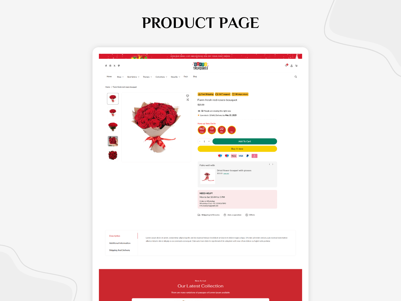 Gifts Treasures - Shopify Gifts 2.0 Theme
