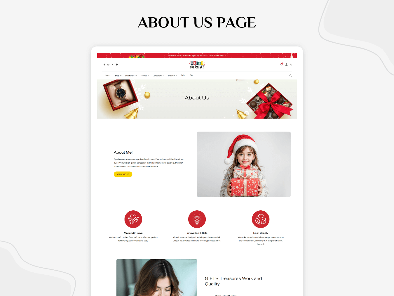 Gifts Treasures - Shopify Gifts 2.0 Theme