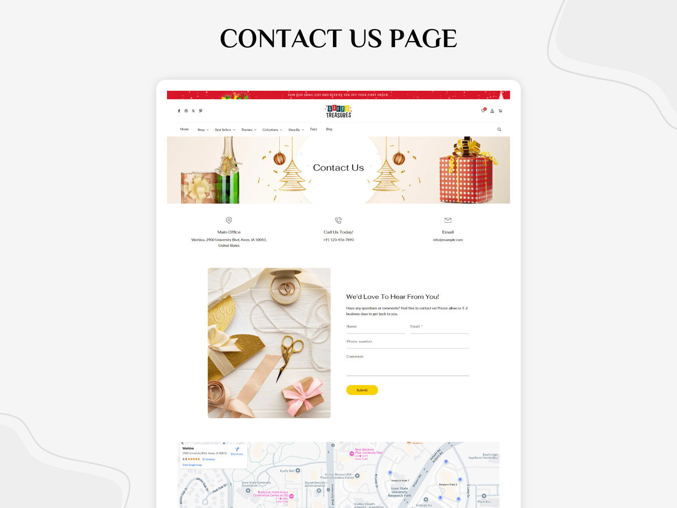 Gifts Treasures - Shopify Gifts 2.0 Theme