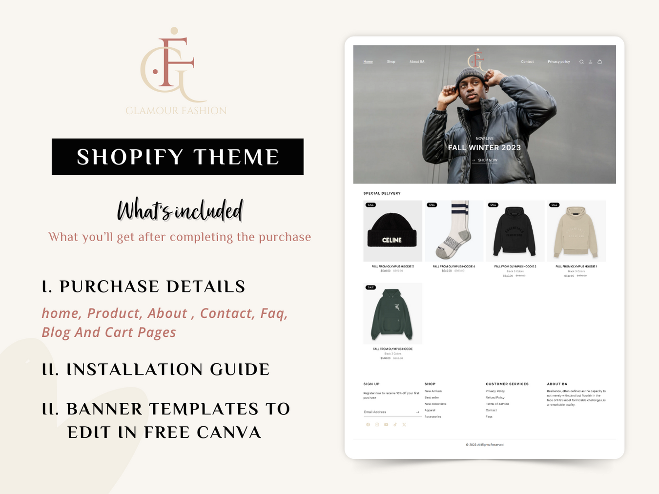 Glamour Fashion - Shopify Fashion Themes | Shopify 2.0