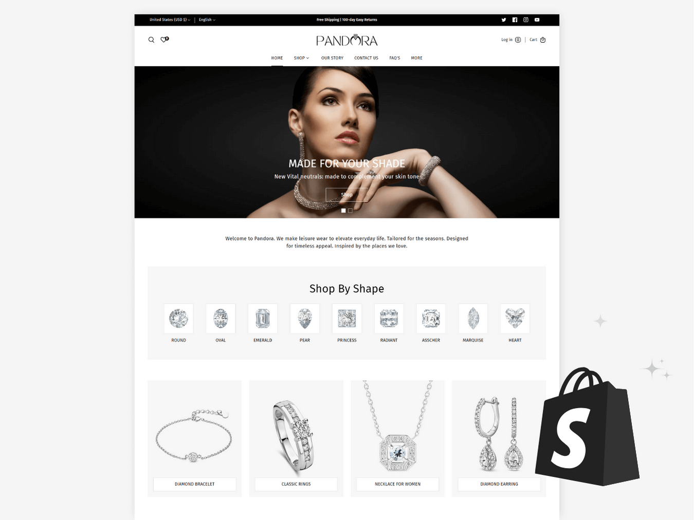 Jewellery Website Template