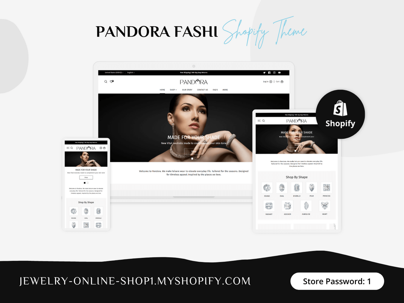 Pandora - Best Shopify Themes For Jewelry | 0S 2.0