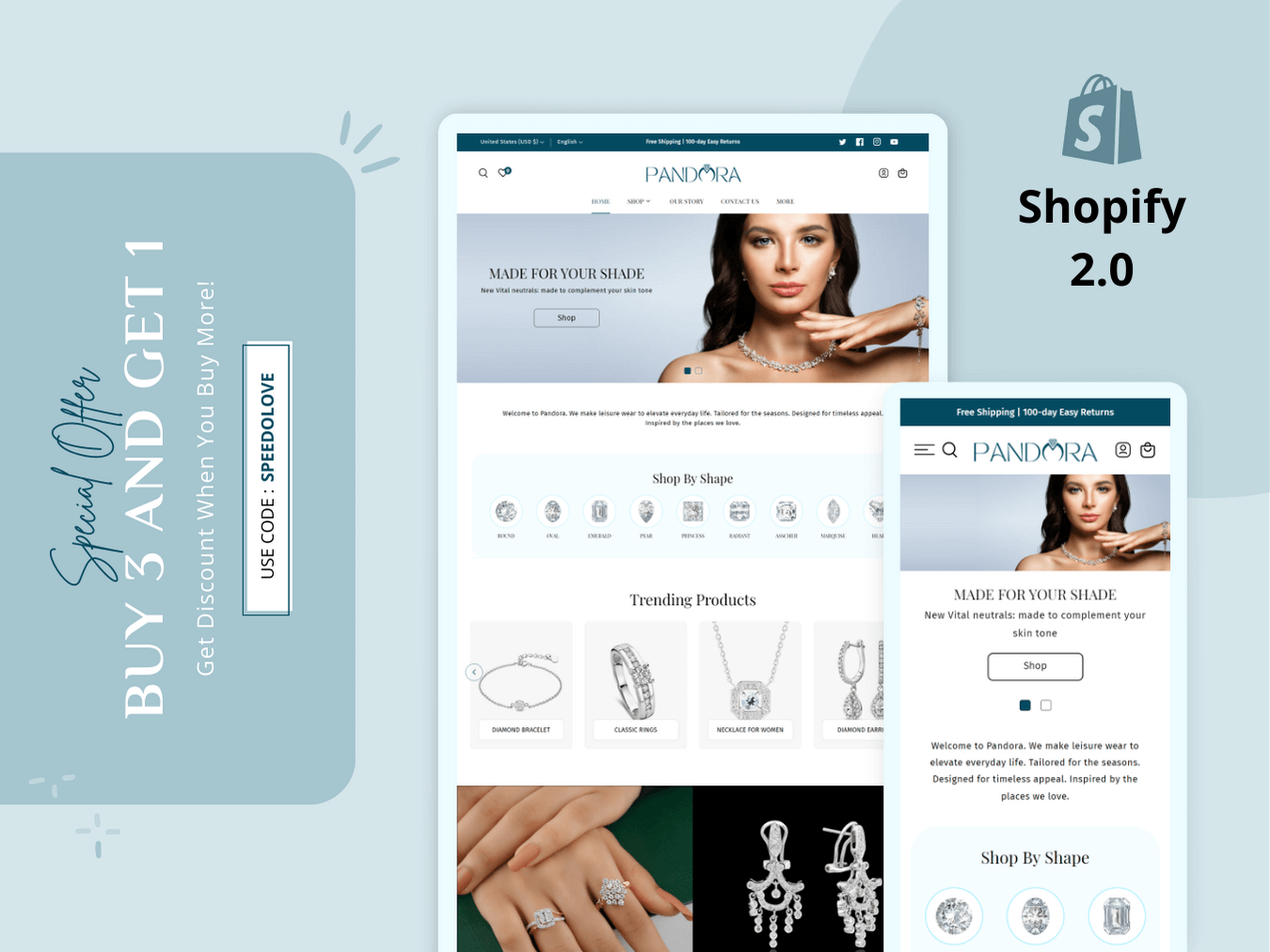 Mobile-Friendly Jewelry Store