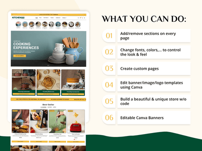 Best Kitchen Ware Store | Shopify 2.0 Template