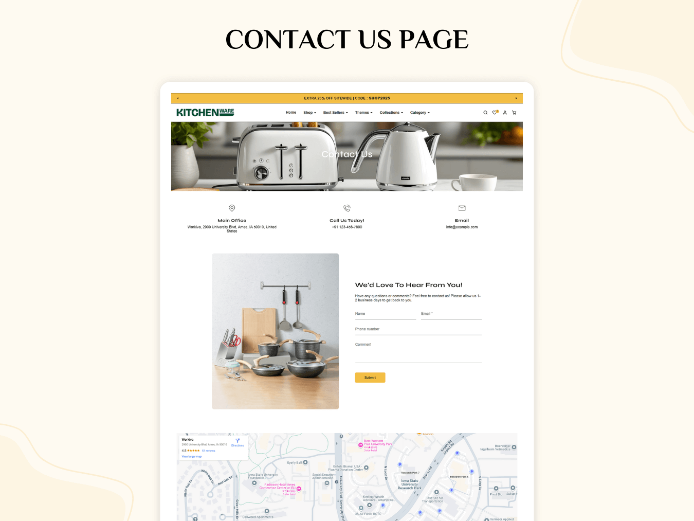 Best Kitchen Ware Store | Shopify 2.0 Template
