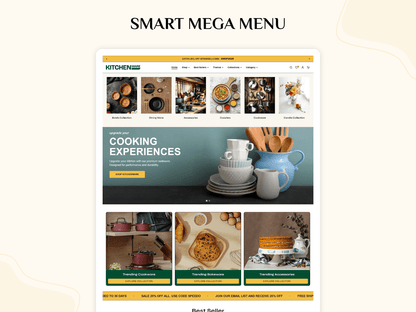 Best Kitchen Ware Store | Shopify 2.0 Template