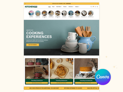 Best Kitchen Ware Store | Shopify 2.0 Template