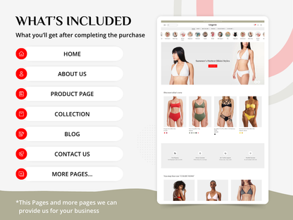 Lingerie - Best Bikini Themes | Shopify 2.0 Theme