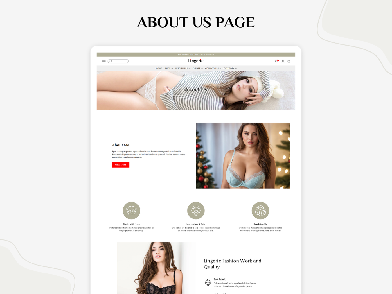 Lingerie - Best Bikini Themes | Shopify 2.0 Theme