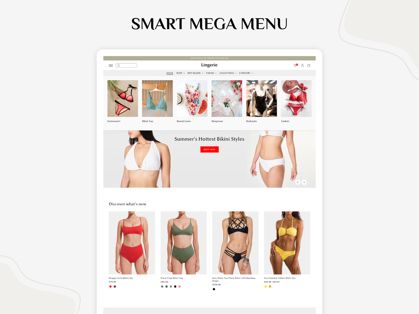 Lingerie - Best Bikini Themes | Shopify 2.0 Theme