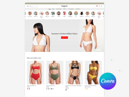 Lingerie - Best Bikini Themes | Shopify 2.0 Theme