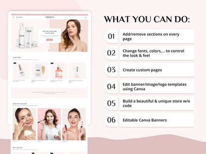 Loranica Beauty Care - Shopify Beauty Themes | Shopify 2.0