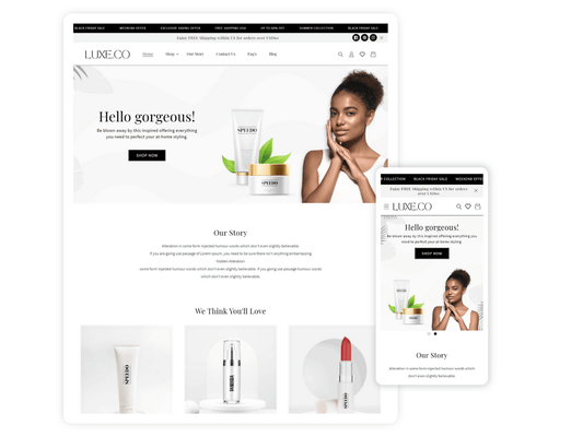 Luxe - Beauty Skincare Themes | Shopify 2.0